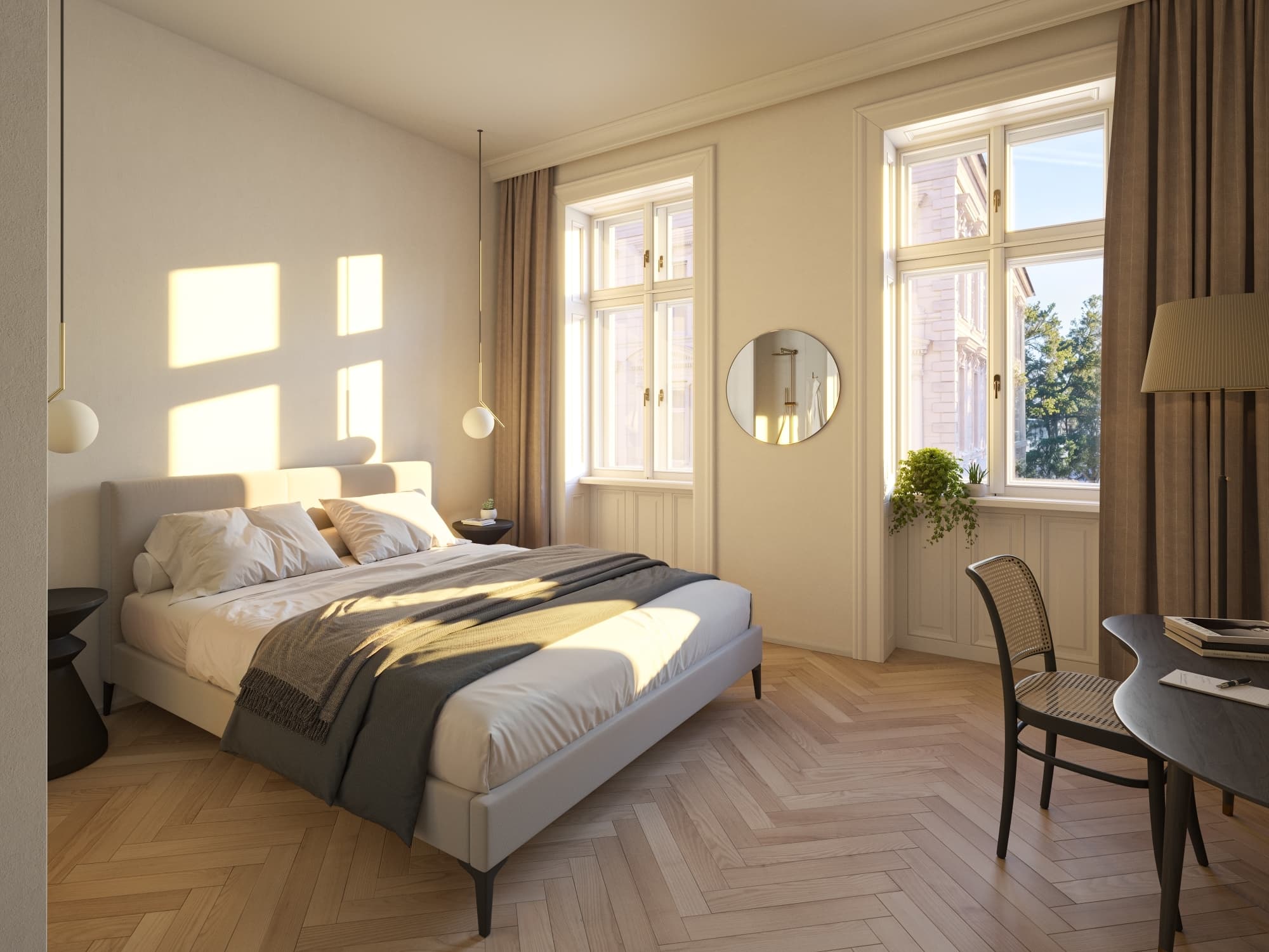 Klassisches Altbau-Apartment im ERSTBEZUG  -  CHIC and BRICK - Holochergasse 9