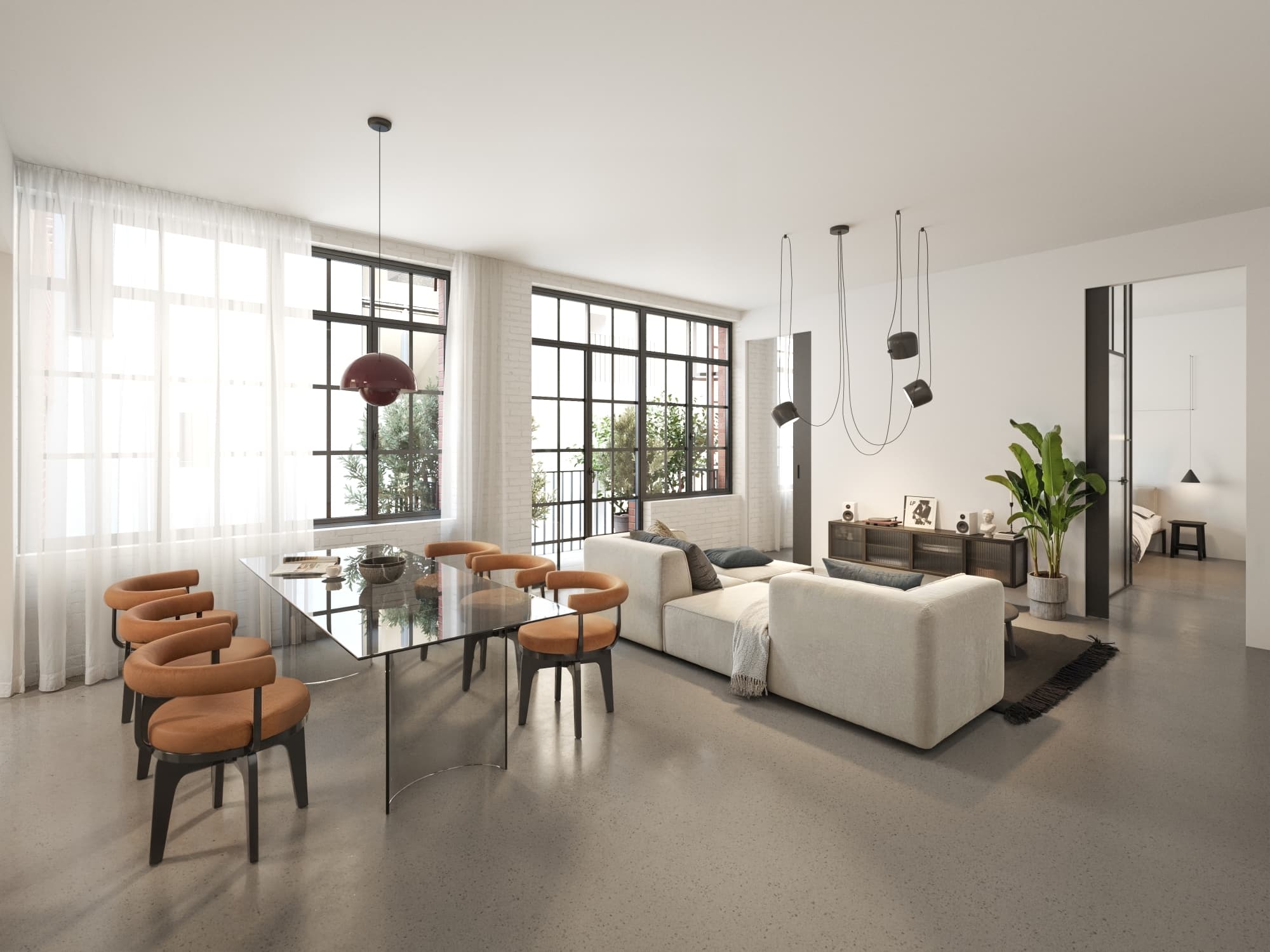 Ausgebautes LOFT-Apartment mit Terrasse - CHIC and BRICK - Holochergasse 9
