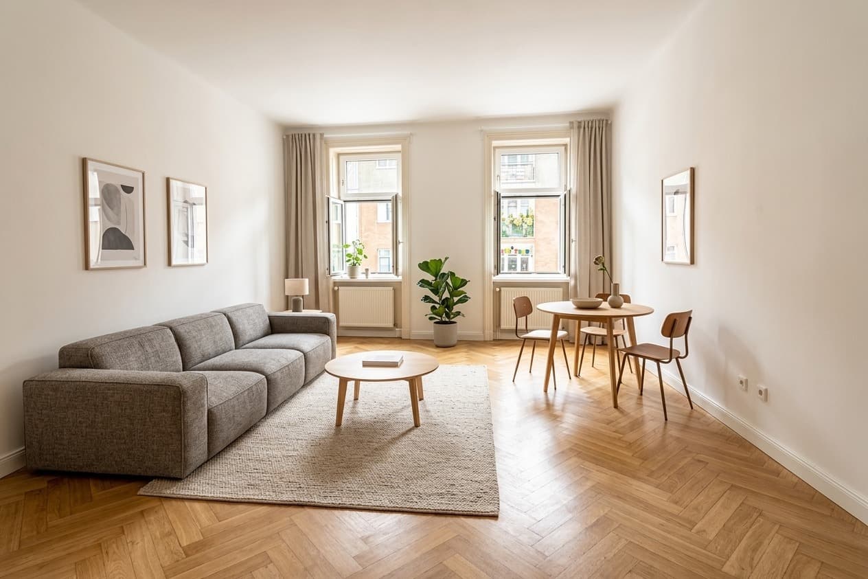 Sanierungsbedürftige Altbauwohnung Nähe Wallensteinplatz