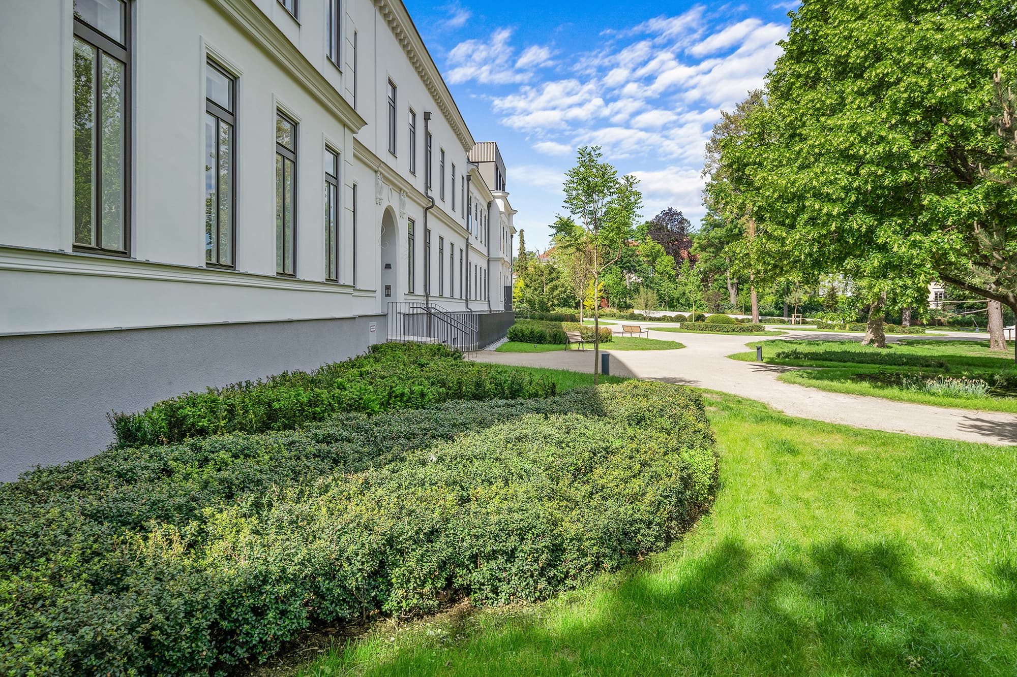 Jagdschlossgasse 23 - Front