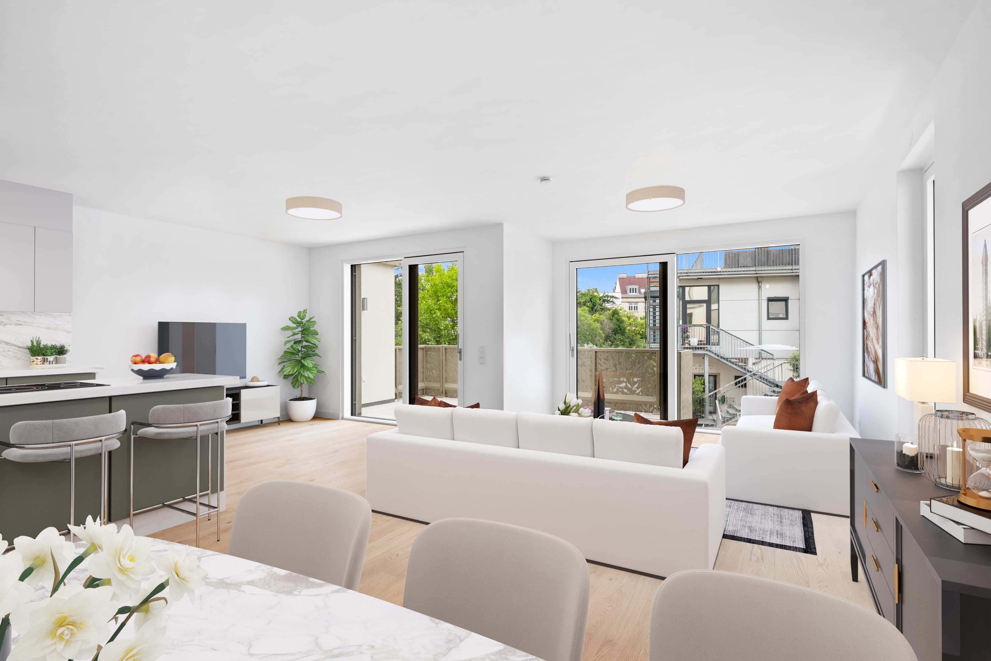 Nussbergg. Haus 1 Top 5_Foto staging