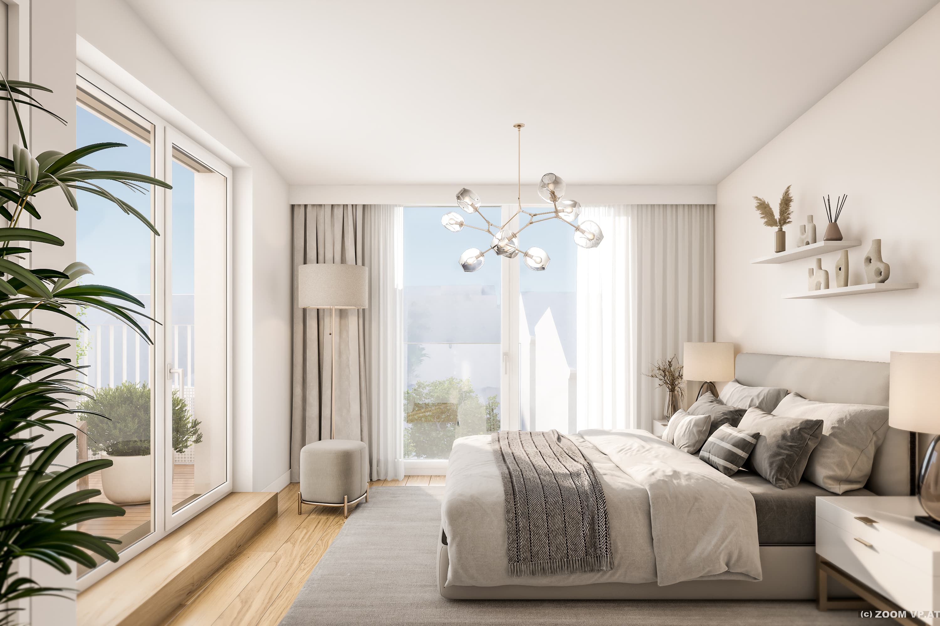 Rauchfangkehrergasse TOP 30 Schlafzimmer